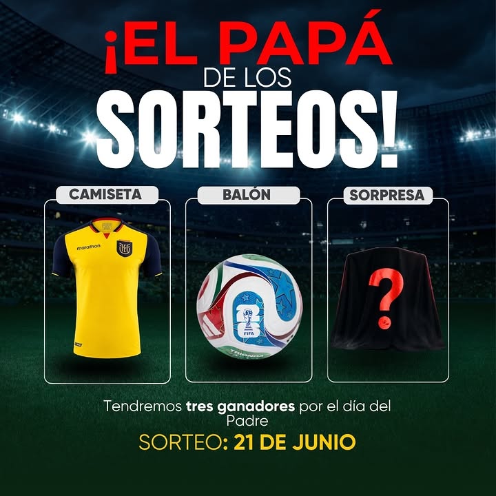 Imagen de 👀 ¿Ya participaste?
Este Día del Padre tendremos 3 gan