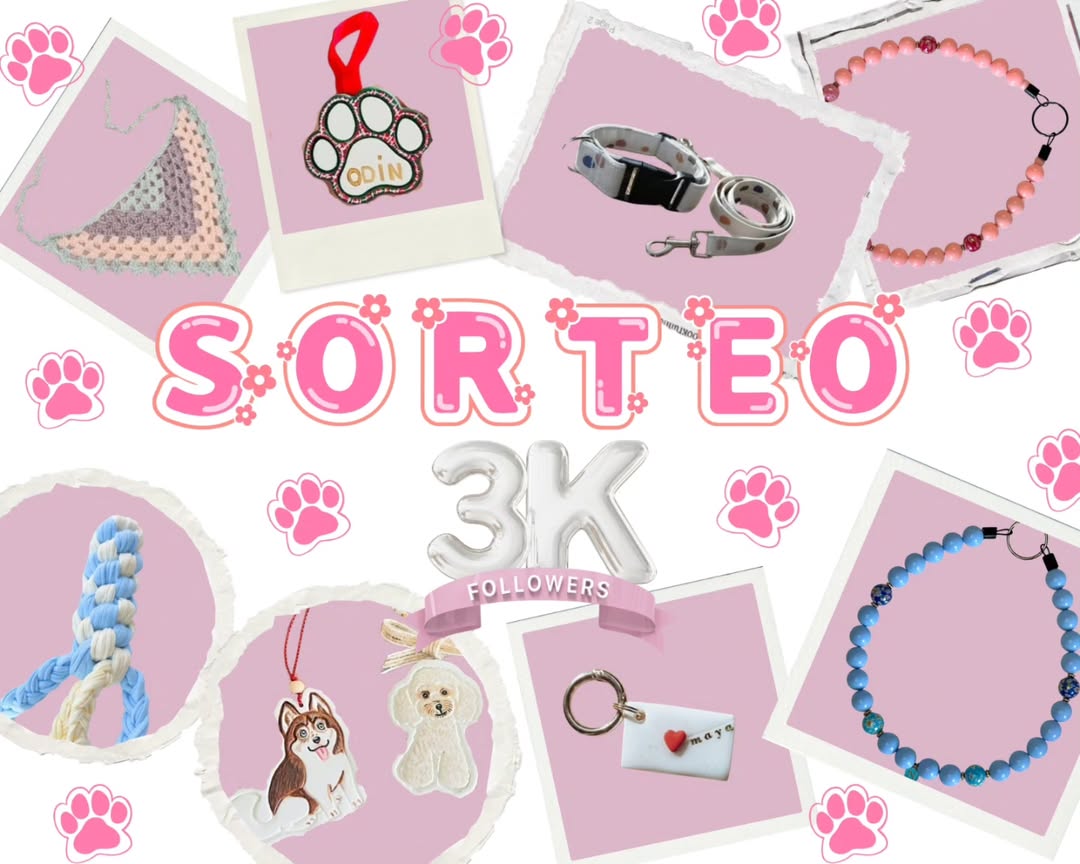 Imagen de SORTEO 3K SEGUIDORES! 🐾

​¡Llegamos a la meta y el reg