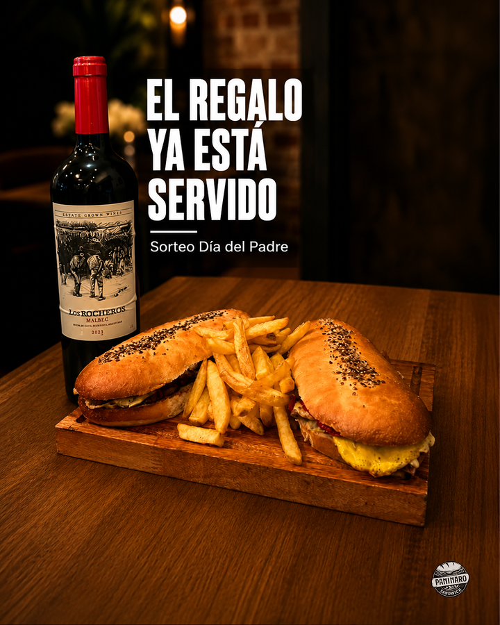 Imagen de ¡SORTEAMOS EL COMBO PREMIUM DÍA DEL PADRE!
2 Sándwiches