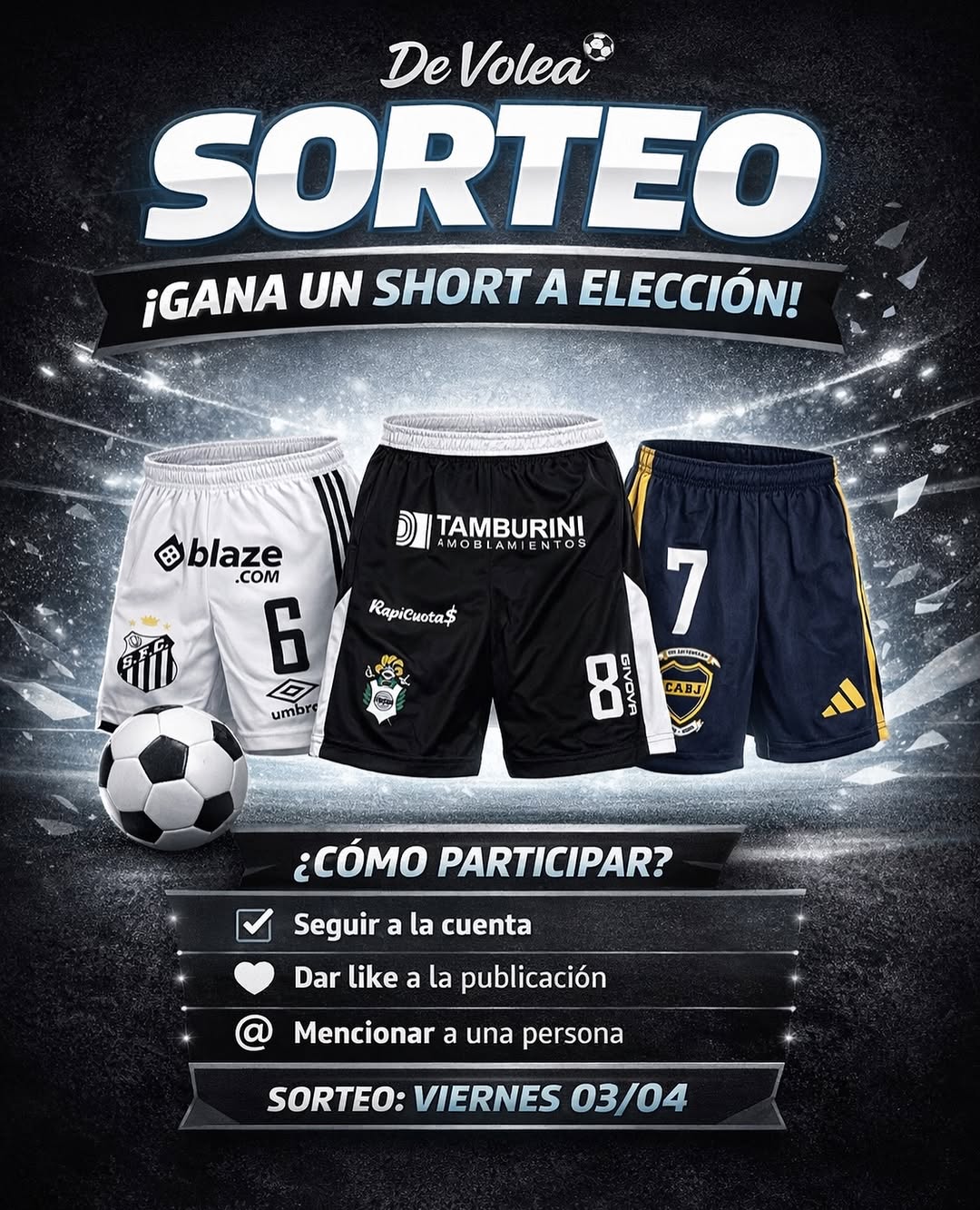 Imagen de Sorteo por los 200 seguidores!!!🎁
Premio: un short estamp