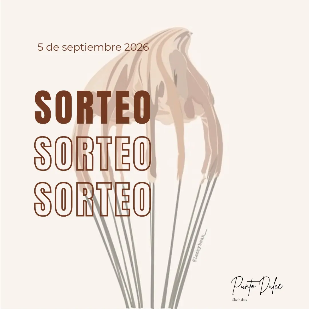 Imagen de 🍰 SORTEO DE PUNTO DULCE 🍰
¡Queremos compartir algo r