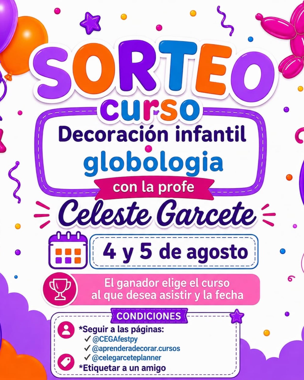 Imagen de 🎈✨ ¡GANA TU LUGAR EN NUESTROS CURSOS! ✨🎈
¿Siemp